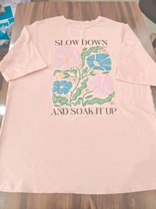 Oversized Floral Graphic T-Shirt
