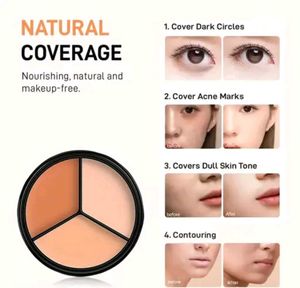 LIMPACT Beauty HD 3 In 1 Concealer Palette