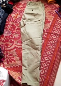 Park Avenue Formal Trousers Light Olive