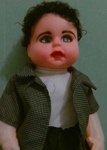 Vintage Baby Boy Doll .