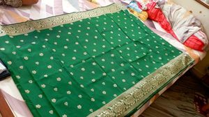 Brand New Unused Silk Woven Banarasi Saree