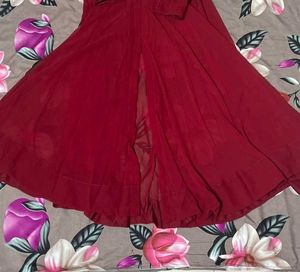 Regel Red Dress With Stunning Look
