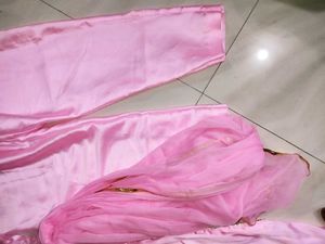 Pink Sleeveless kurta set