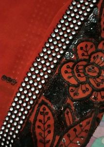 Beautiful Work Saree🎀🎀FREE DELIVERY🚚