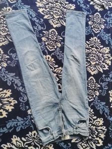 Light Wash Wide Leg Jeans