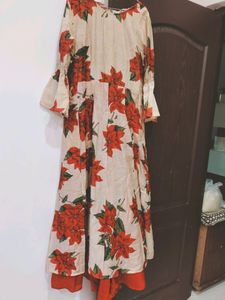 Long Gown Very Pretty, High Quality, Used once