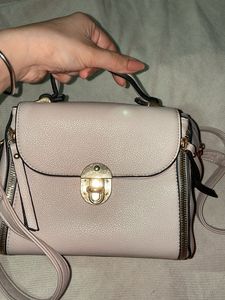 Lavender Satchel Handbag Sling Bag All New