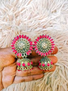 Boho Leaf Dangle Earrings