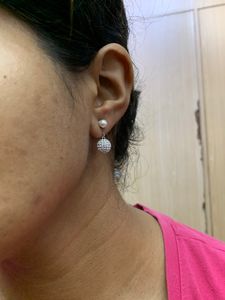 2 Way Swarovski Diamond Earrings