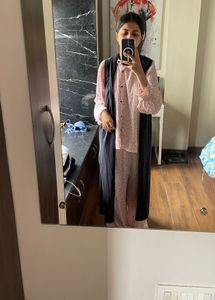 Black long shrug