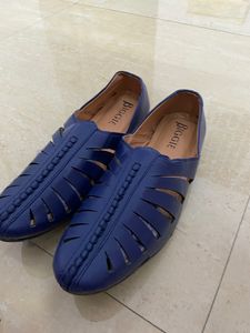 Royal Blue Nagra Shoes