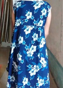 Floral Bear Applique Dress