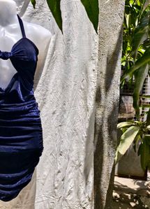 13.4 SEXY VELVET RUCHED BODYCON
