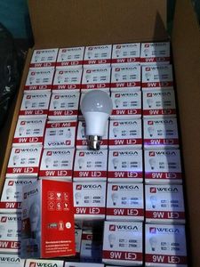 10 Pic WEGA 9W LED Bulbs 2 Year Warranty