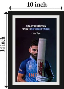 Virat Kohli Framed Print