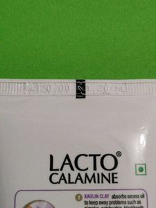 Lacto Calamine - facewash, Lotion.