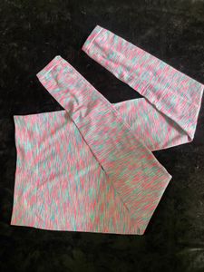 Vibrant Multi-Color High-Waist Stretch Leggings