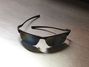 Oakley Carbon Fiber Frame Sleek Black Sunglasses