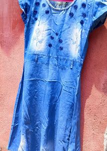 A Denim One Piece
