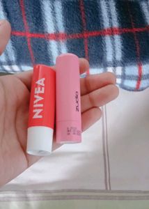 Nivea and Zodio Lip balm 💋🎀