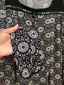 Cache Cach Full Sleeve Printed Top