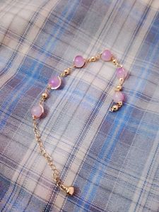 Amethyst Beaded Bracelet