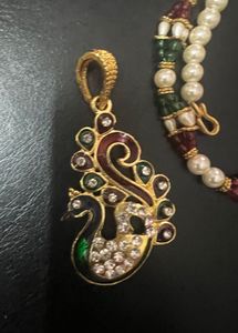 Pearl Necklace and Earring Set