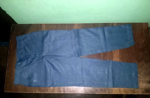 Blue Denim Pants
