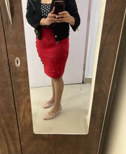 Brand New Red Hot Skirt