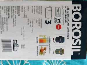 Borosil Glass Lunch Box Set