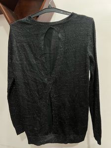 Black sparkling Sweater