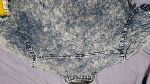 Denim Tshirt Korean Style