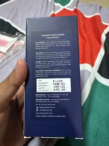 Blue nector  face serum seald