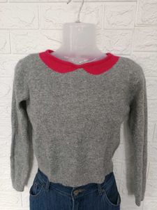 Korean Crop Sweater