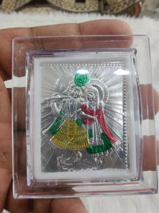 Pure Silver Krishna  Frame