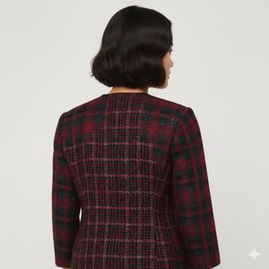Plaid Blazer