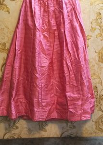 Beautiful Front Slit Top With Skirt And Dupatta.Size 38.