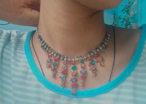 Sparkling Rhinestone Statement Necklace