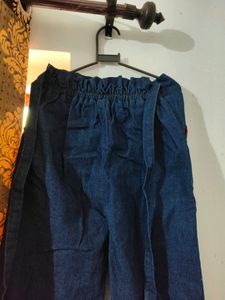 Flared Denim Pant