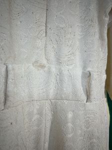 Glittery White Gown