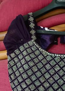 Embroidered Ready To Wear Saree
