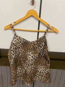 Leopard Print Cami Top
