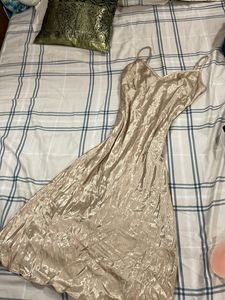 Prettiest Satin Dress