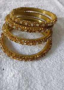 Golden Bangle Set
