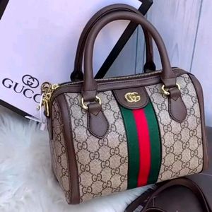 GUCCI OPHIDIA SPEEDY DUFFLE BAG WITHOUT BOX