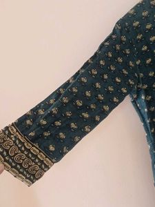 Elegant Green A line Kurta - FREE DELIVERY 🎉