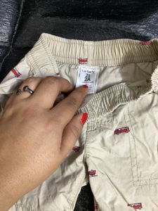 Boys Firetruck Shorts
