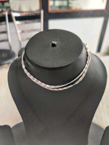 Pure Silver Biscuit Chain For Women Nd Mens