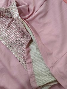 Sparkly Pink Mini Bodycon Dress