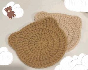 Handmade Crochet Bear Coaster